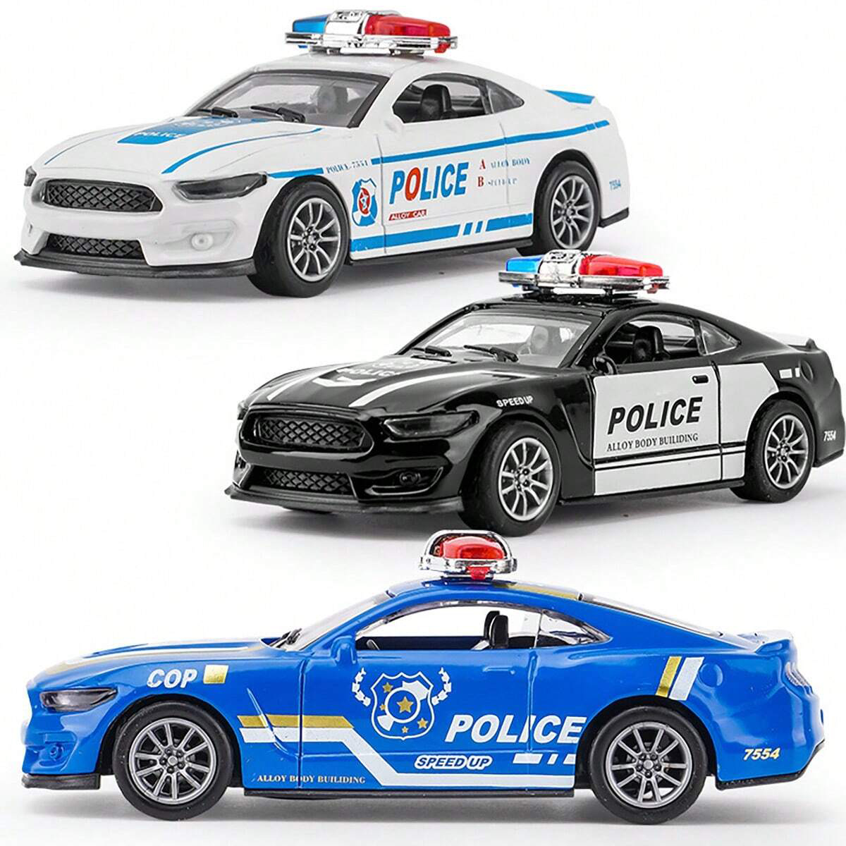 Kids Toys Car - Carrinho de Brinquedo de Liga Fundida