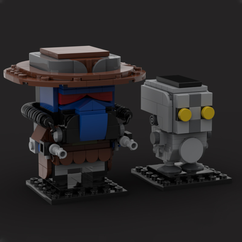 Kids Toys Cad Block - 335 peças MOC Cad Bane Todo