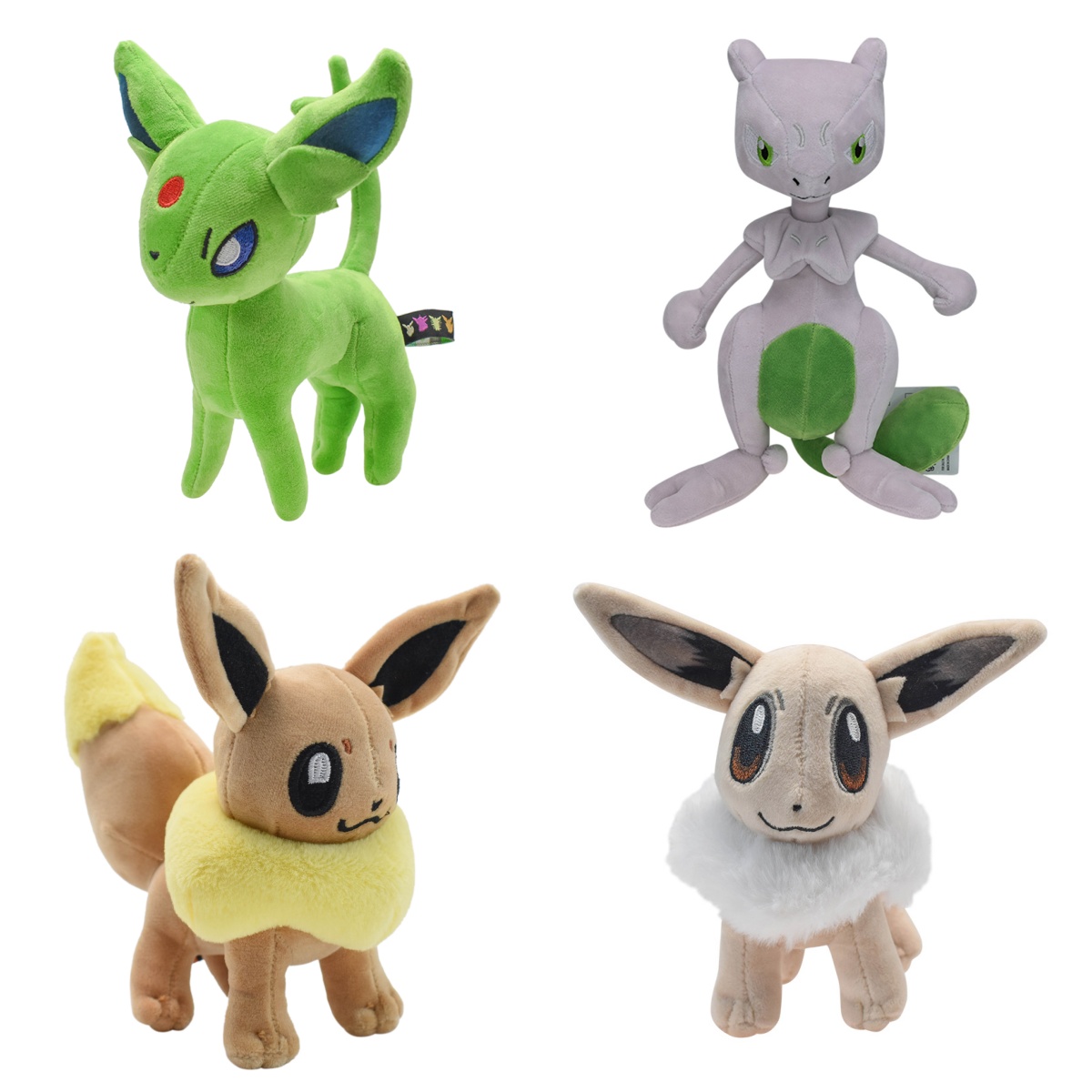 Kids Toys Idea - Brinquedos de Pelúcia Pokémon Macios, Brilhantes,