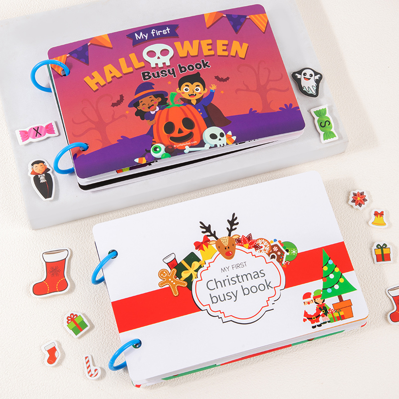 Kids Quiet Toys - Montessori bebê ocupado livro presente de