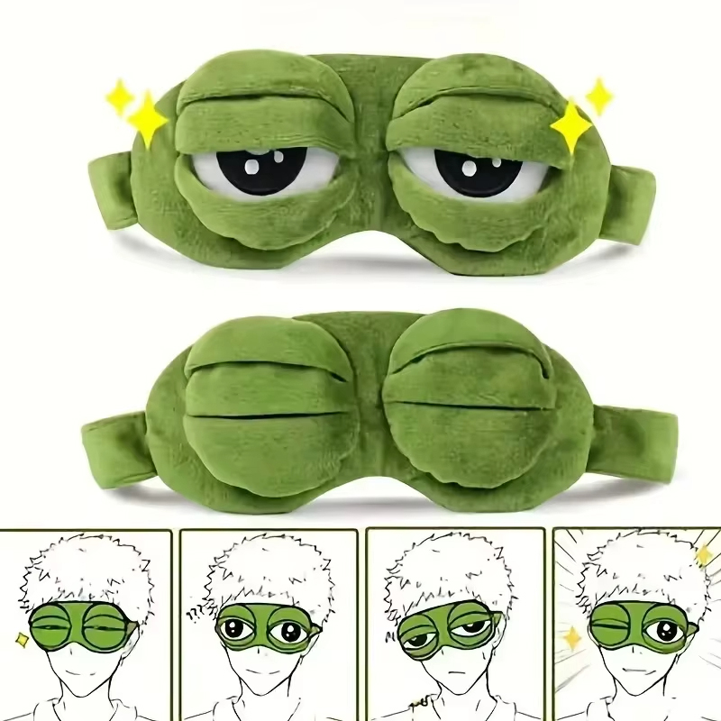 Soft Plush Doll - Máscara de Olhos em Forma de