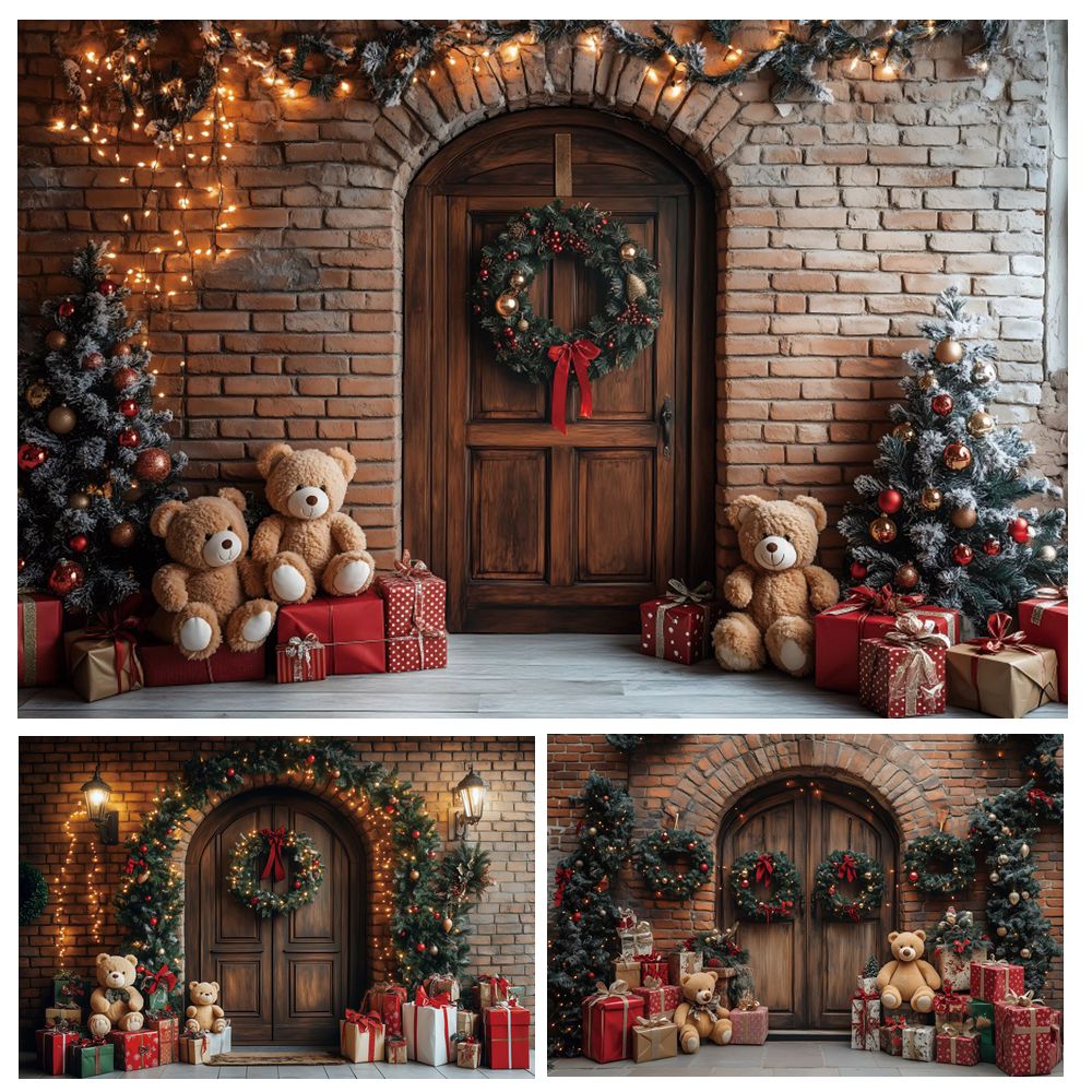Toys Background For Kids - Fundo de fotografia de natal arco