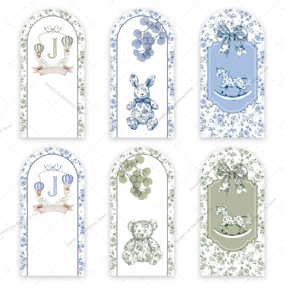 Toys Background For Kids - Capa de Fundo em Arco Floral