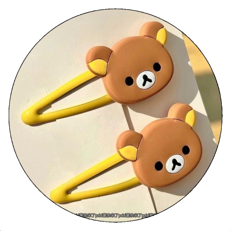 Kids Toys Resale - Presilhas de Cabelo Fofas Rilakkuma Estilo