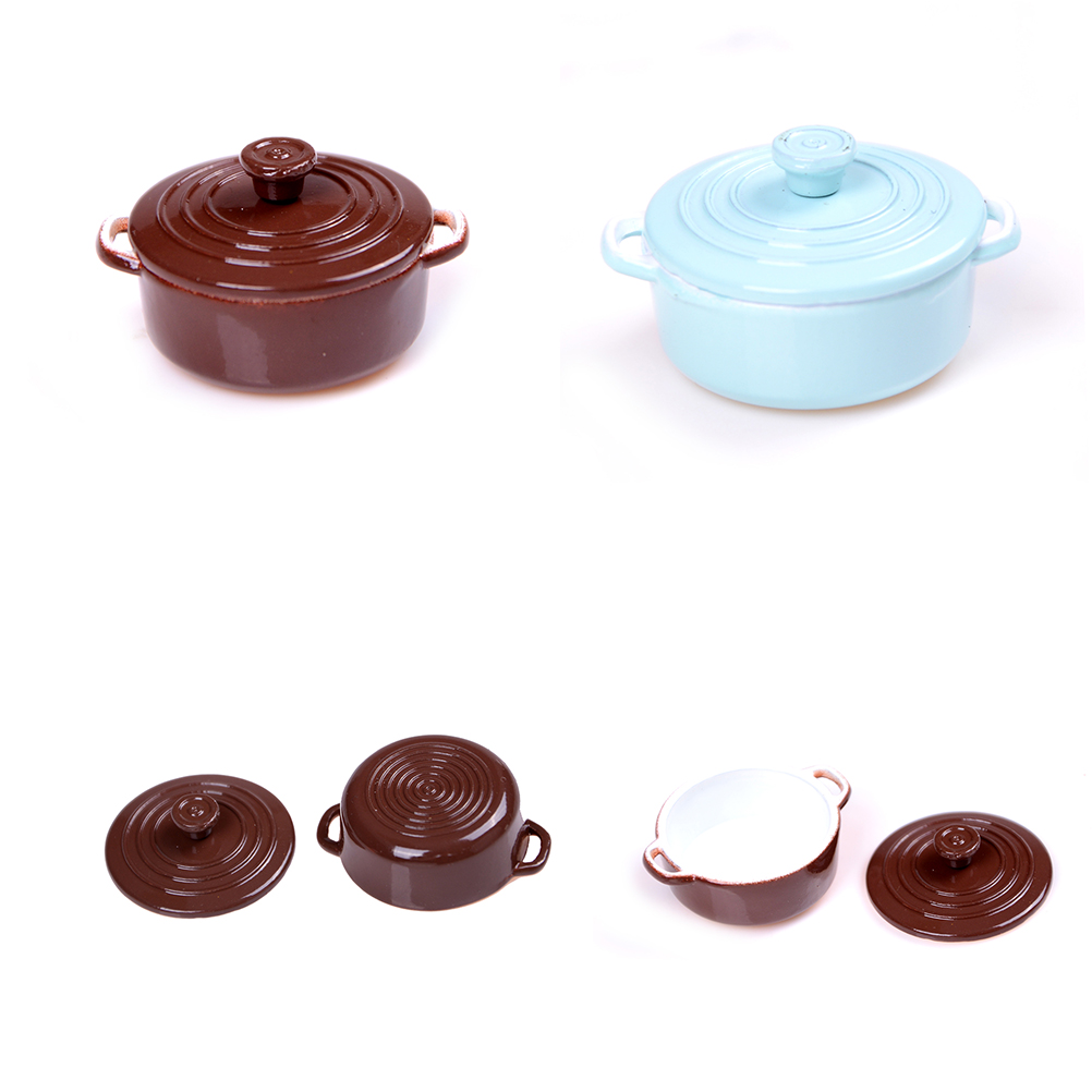 Play Kitchen Set - 1:12 escala casa de bonecas em