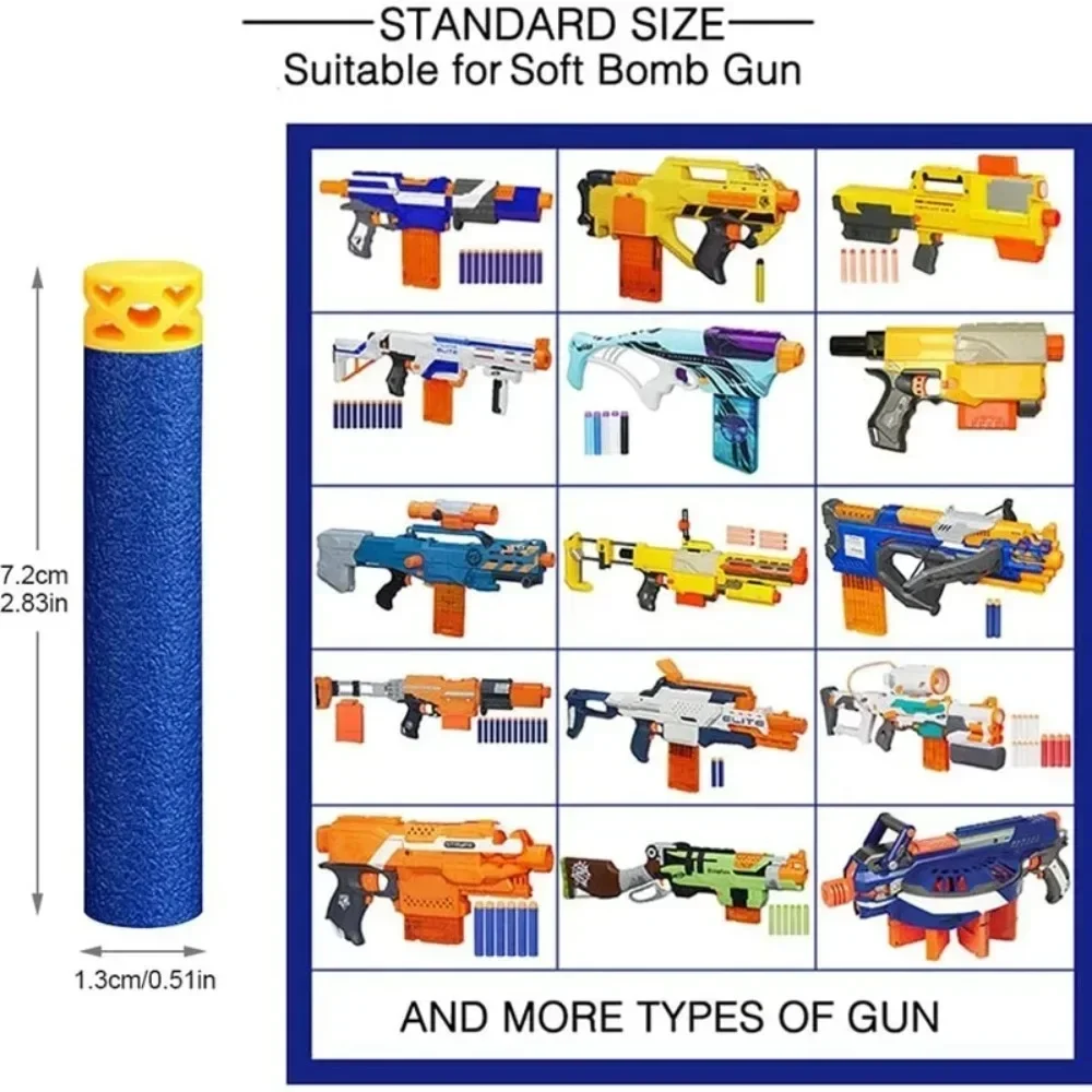 Dardos de espuma EVA azuis oco - Foam Dart Gun avaliação e preço