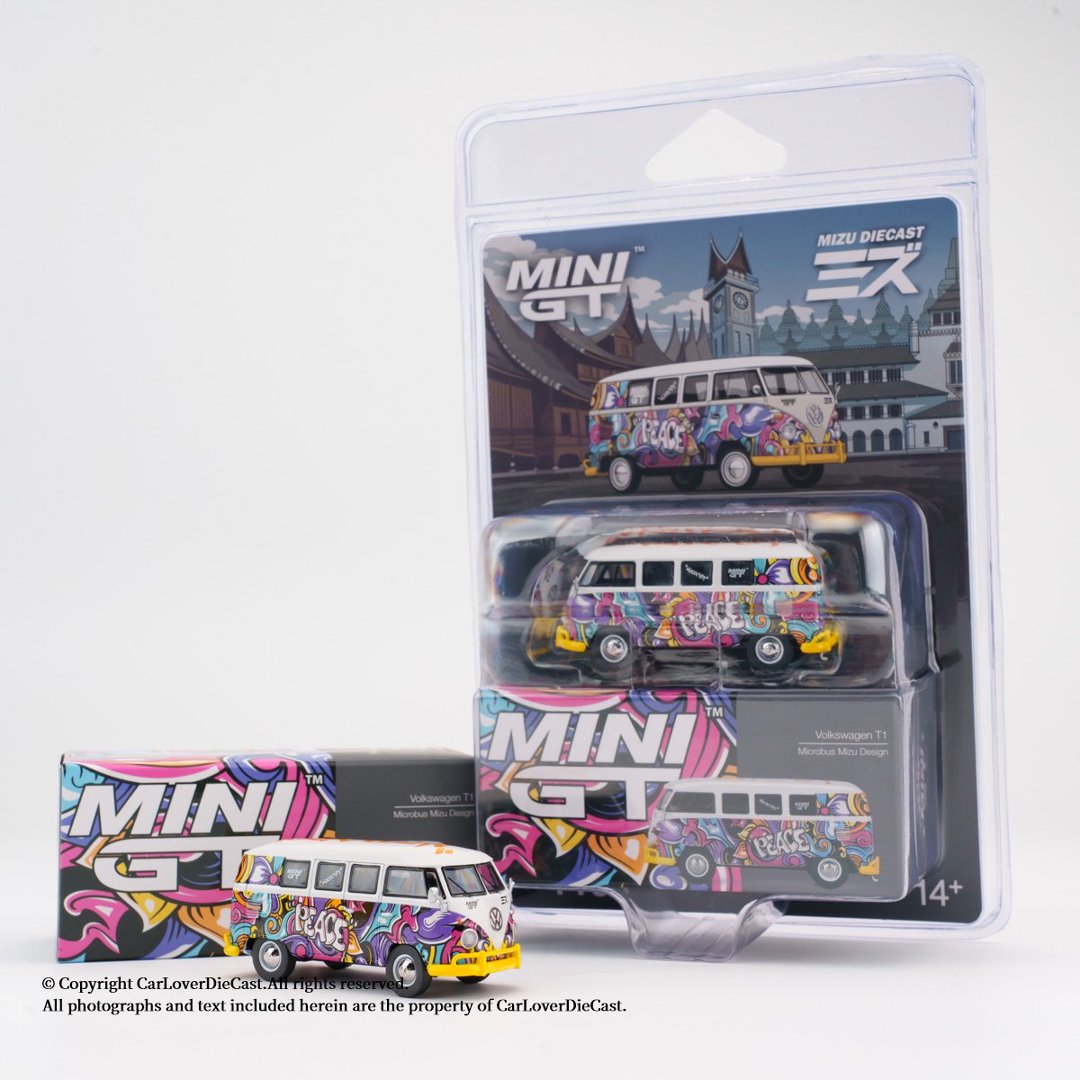 MINIGT 1:64 Volkswagen T1 Micr - Kids Toys Car avaliação e preço