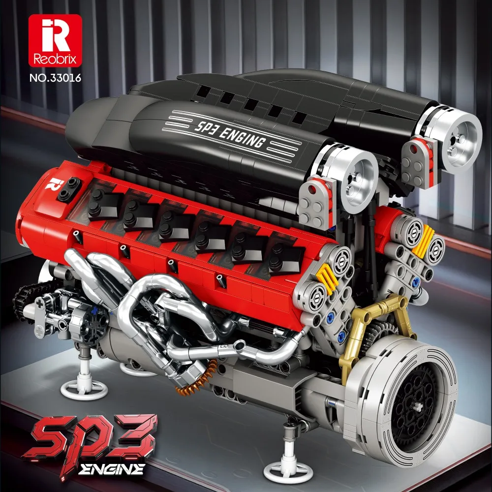 1240 Peças Motor de Carro SP3, - Kids Toys Idea avaliação e preço