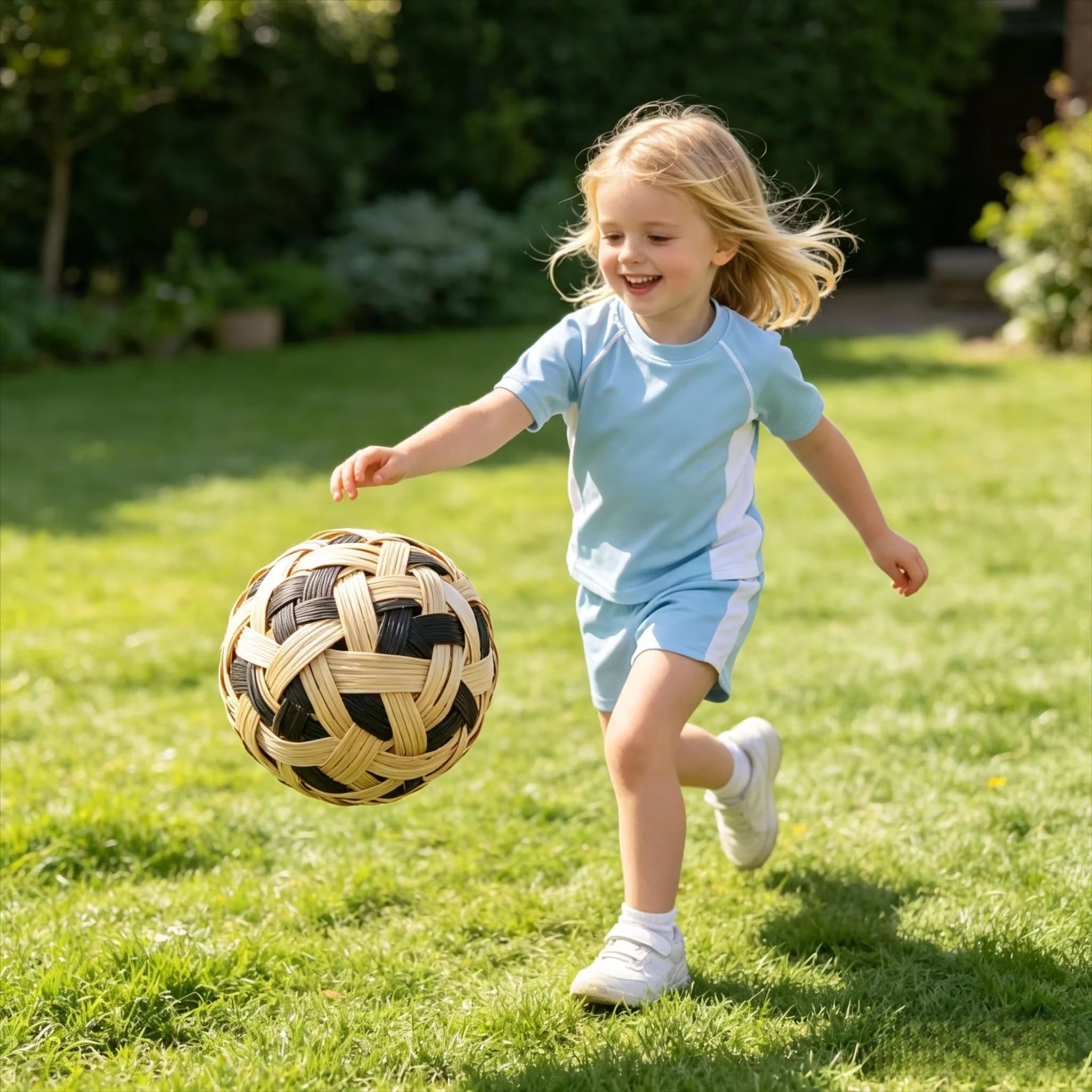 Bola de Sepak Takraw de Rattan - Kids Toys And Games avaliação e preço