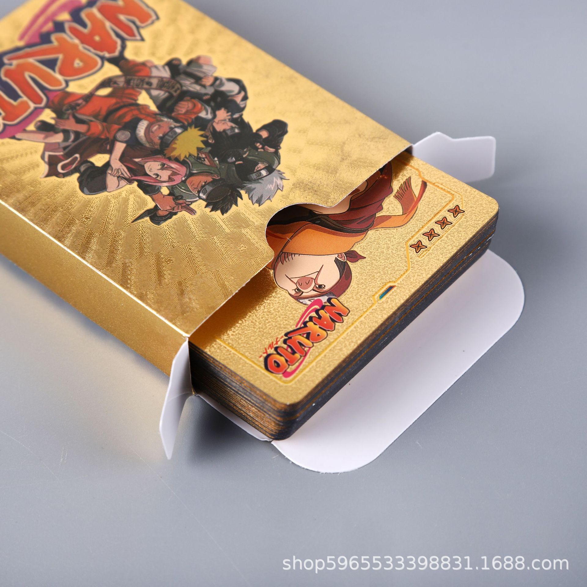 55 Cartas de Naruto Série Ouro - Kids Toys And Games avaliação e preço