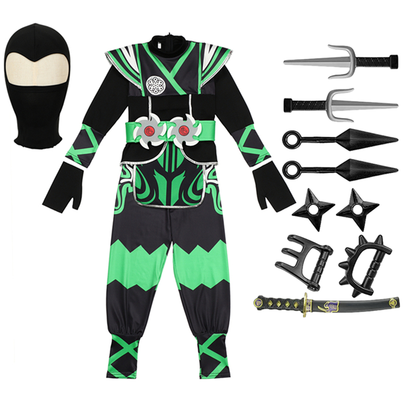 Conjunto de Fantasia de Ninja  - Kids Toys Resale avaliação e preço
