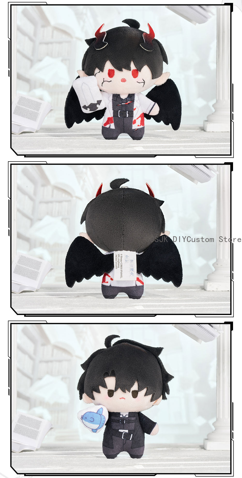Boneco de Pelúcia Mini de 10cm - Soft Plush Doll avaliação e preço