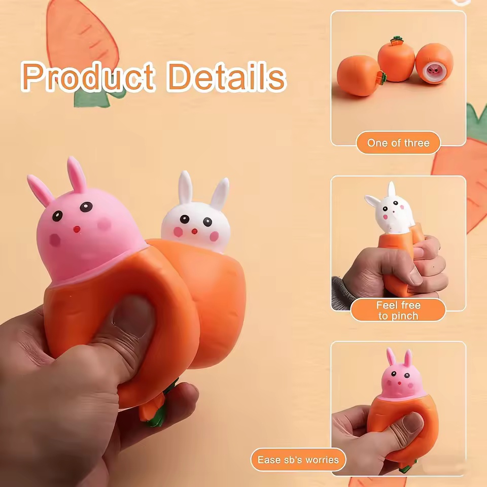 Brinquedo de Apertar Cenoura C - Kids Toys Unique avaliação e preço