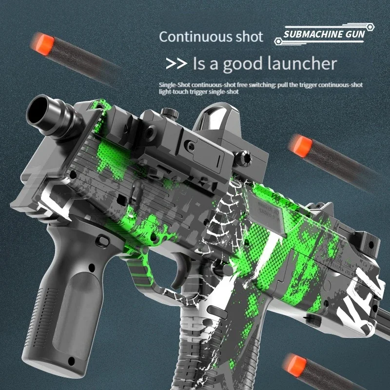 Pistola de Brinquedo MP9 1Q El - Foam Dart Gun avaliação e preço