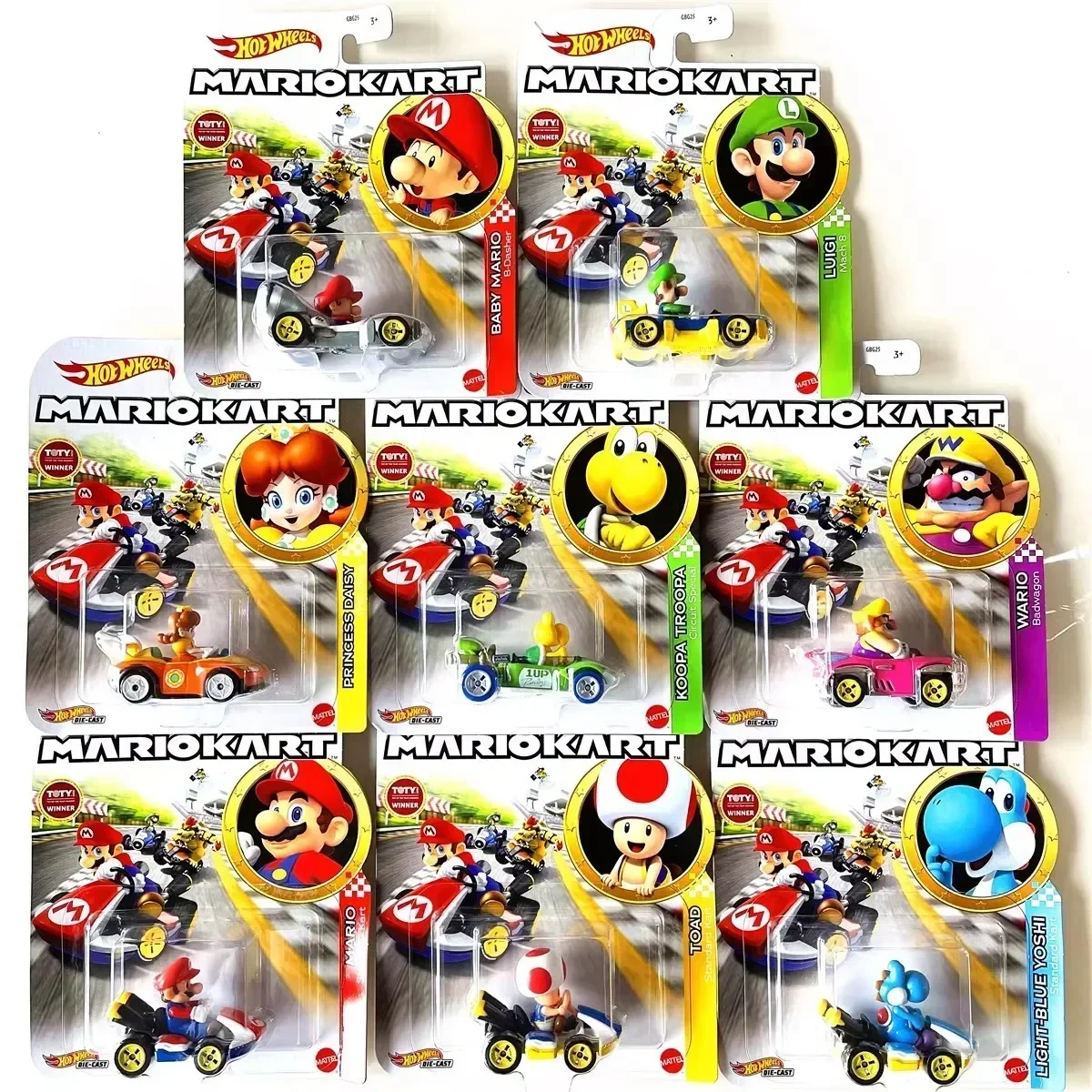 Hot Wheels Mario Kart Die-Cast - Kids Toys Car avaliação e preço
