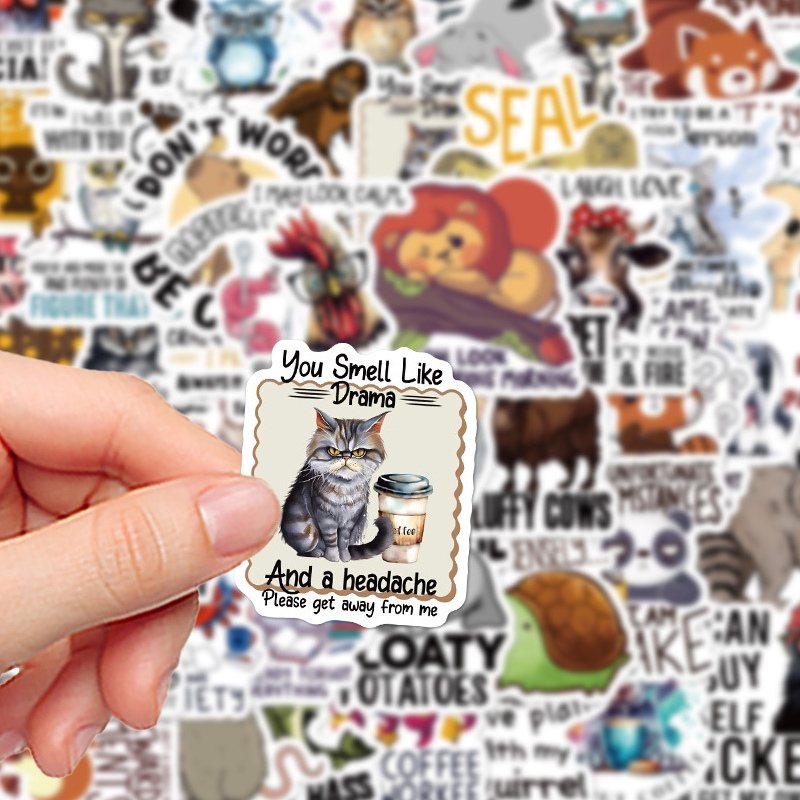 50PCS Adesivos Engraçados de G - Kids Toys Quotes avaliação e preço