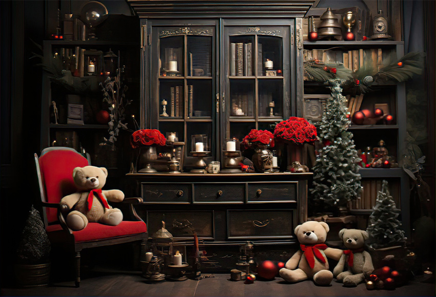 Mehofond-Indoor Christmas Phot - Toys Background For Kids avaliação e preço