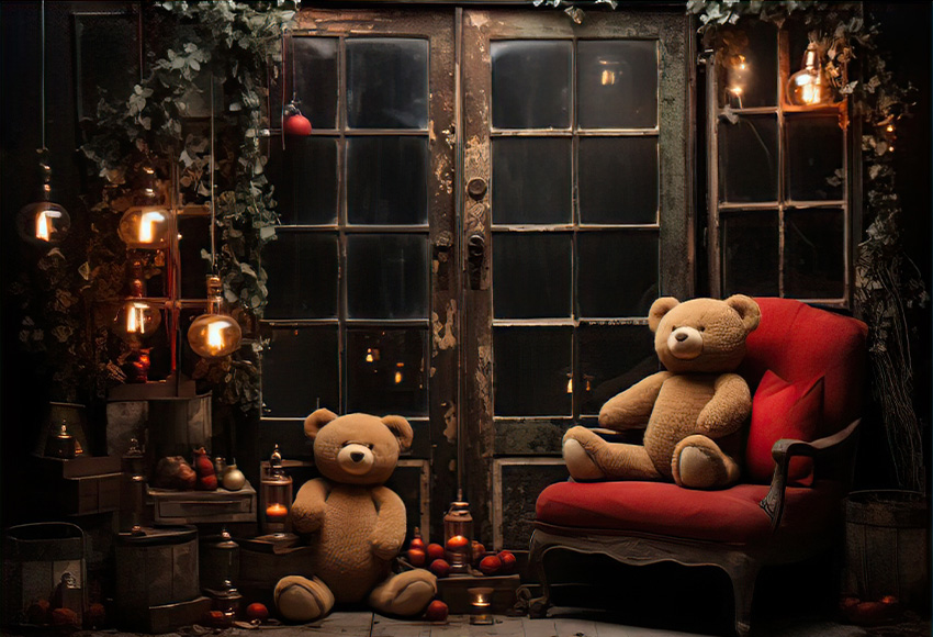 Mehofond-Indoor Christmas Phot - Toys Background For Kids avaliação e preço