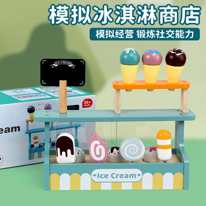 Casa de brincar de madeira bri - Kids Toys Kitchen Set avaliação e preço