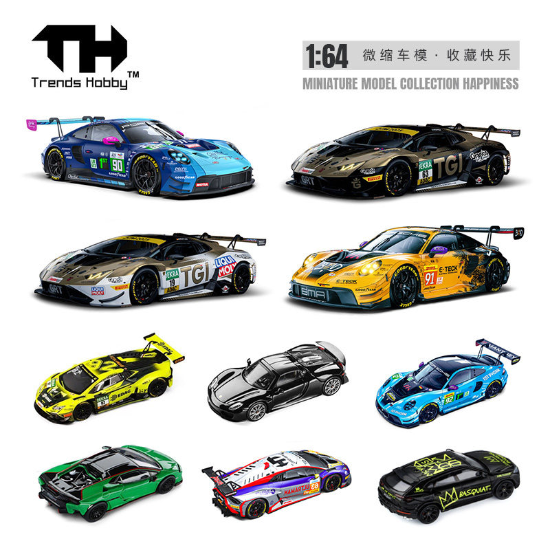 TH 1/64 Porsche 911 GT3 R LeMa - Kids Toys Car avaliação e preço