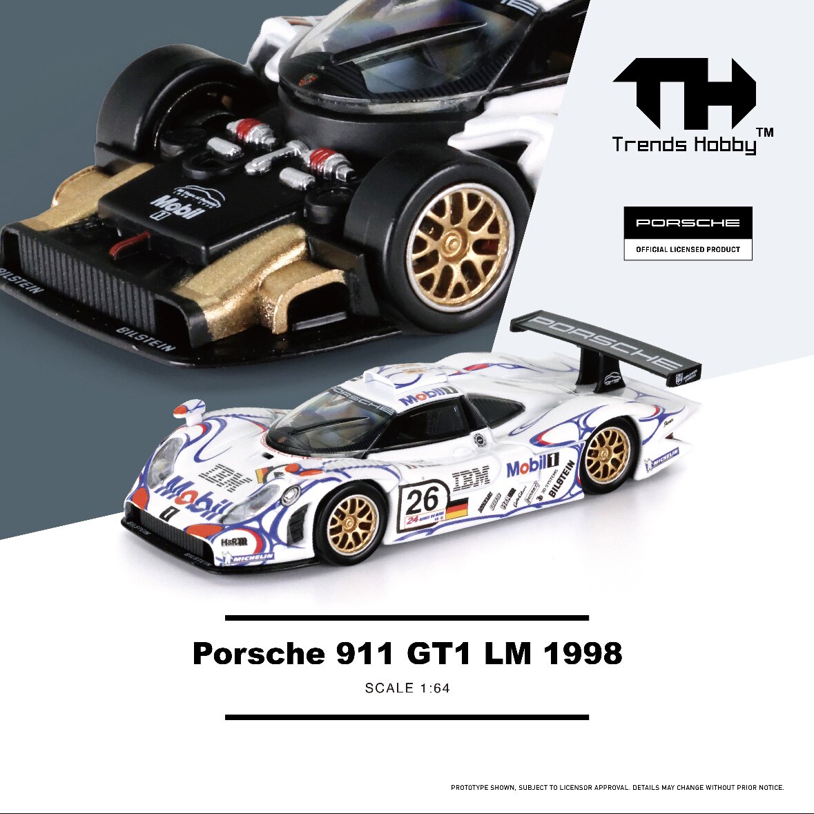 TH 1/64 Porsche 911 GT3 R LeMa - Kids Toys Car avaliação e preço