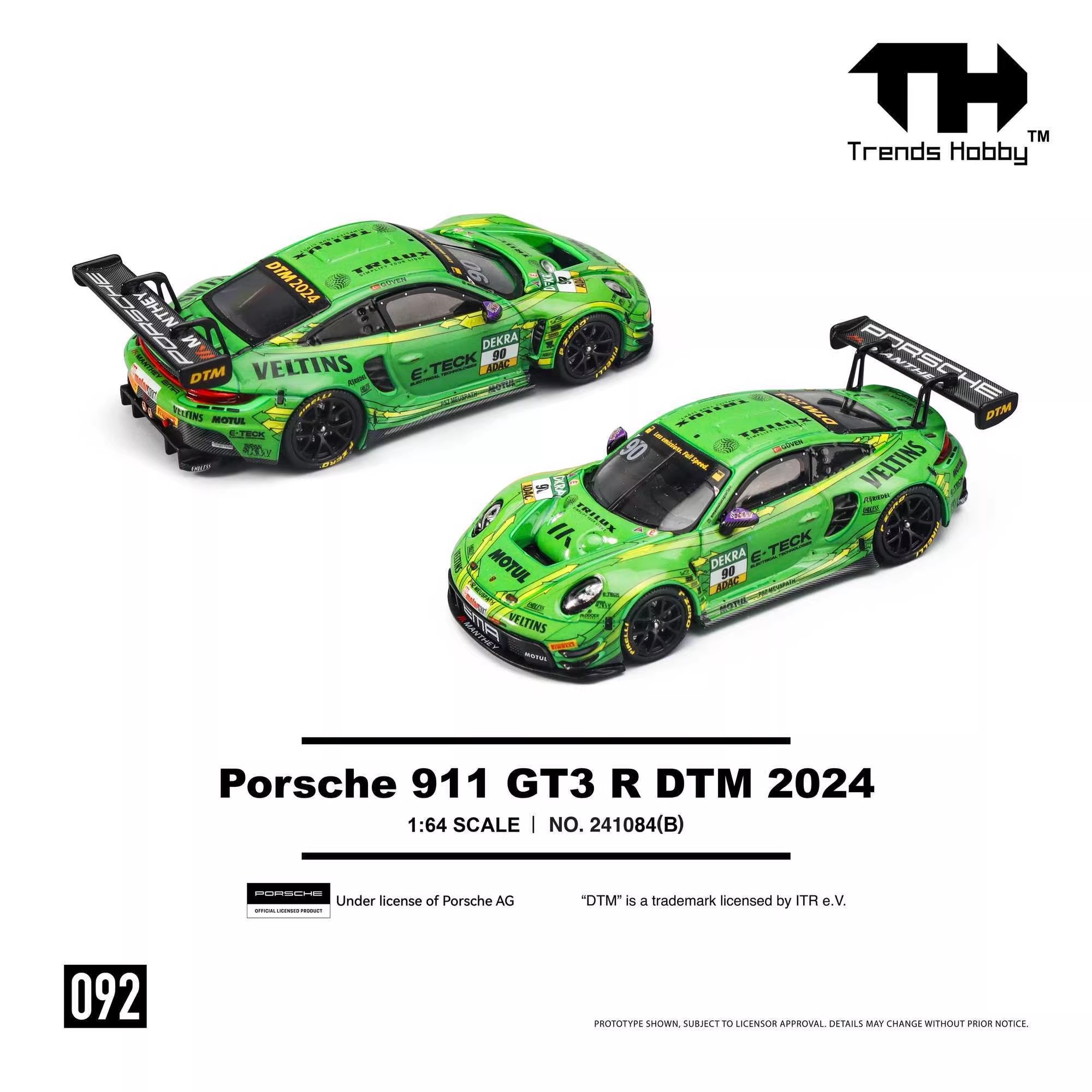 TH 1/64 Porsche 911 GT3 R LeMa - Kids Toys Car avaliação e preço