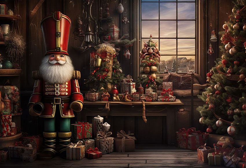 Mehofond-Cenário de Natal para - Toys Background For Kids avaliação e preço