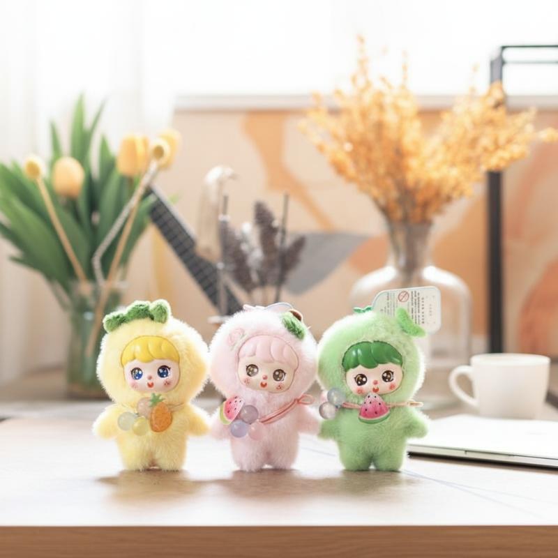 Chaveiro de Pelúcia de Frutas  - Soft Plush Doll avaliação e preço
