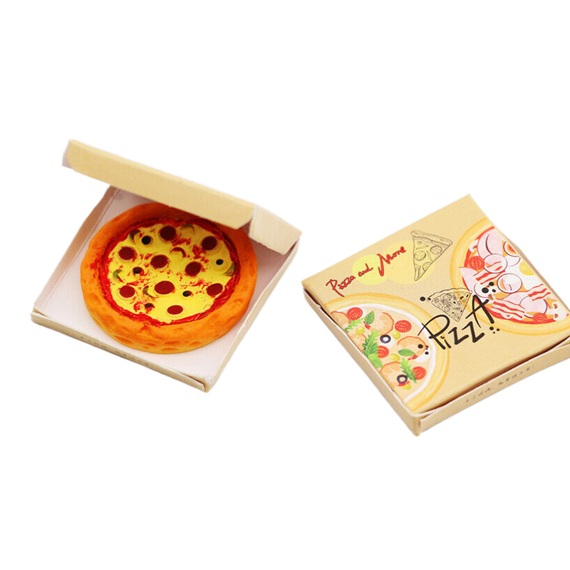 1 conjunto 1:12 pizza em minia - Kids Toys Box avaliação e preço