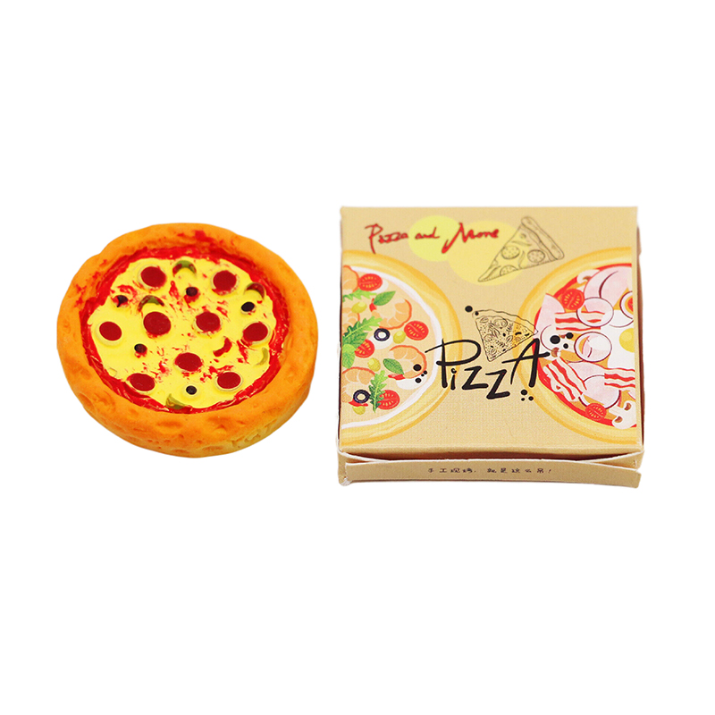 1 conjunto 1:12 pizza em minia - Kids Toys Box avaliação e preço