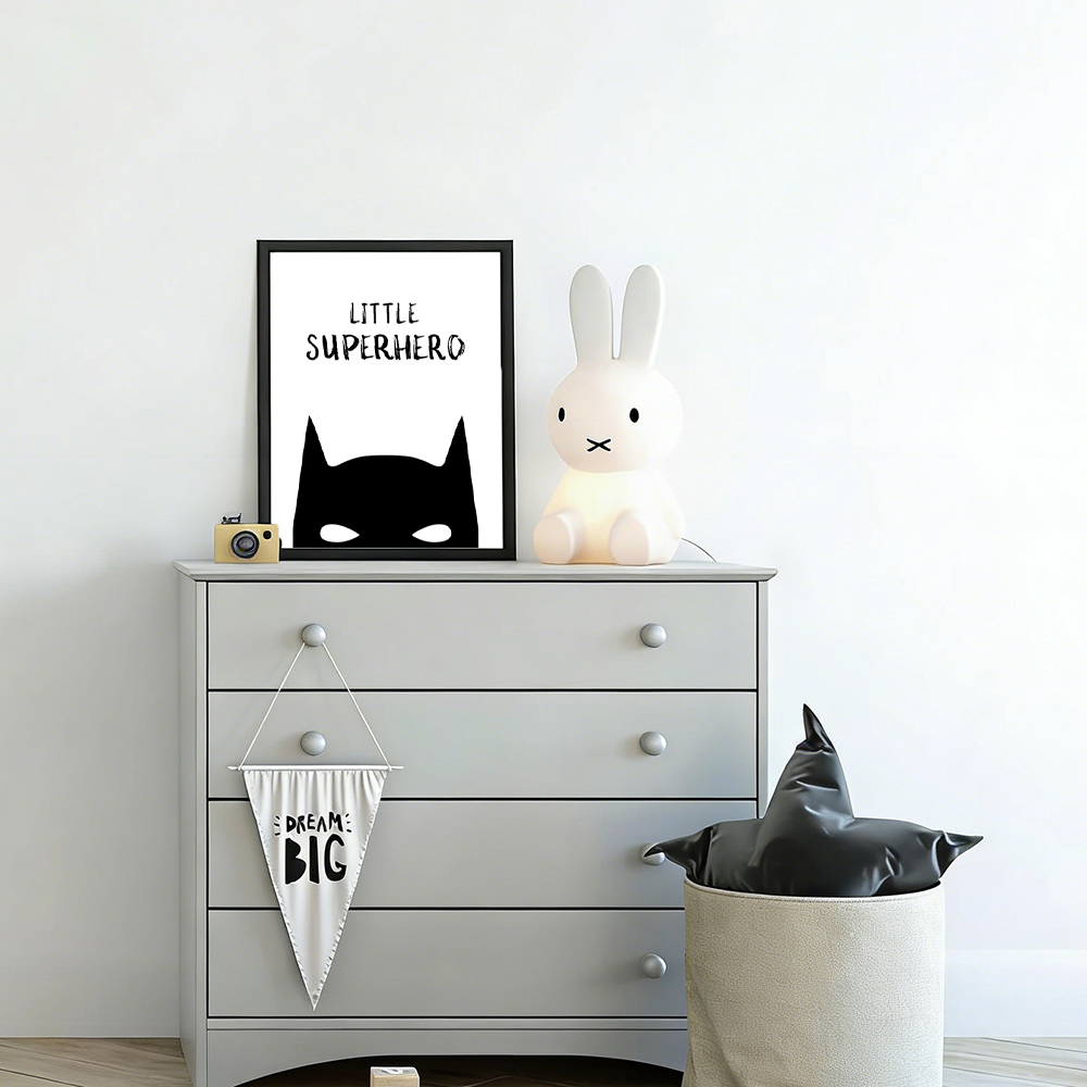 Pôster Minimalista de Super-He - Kids Toys Quotes avaliação e preço