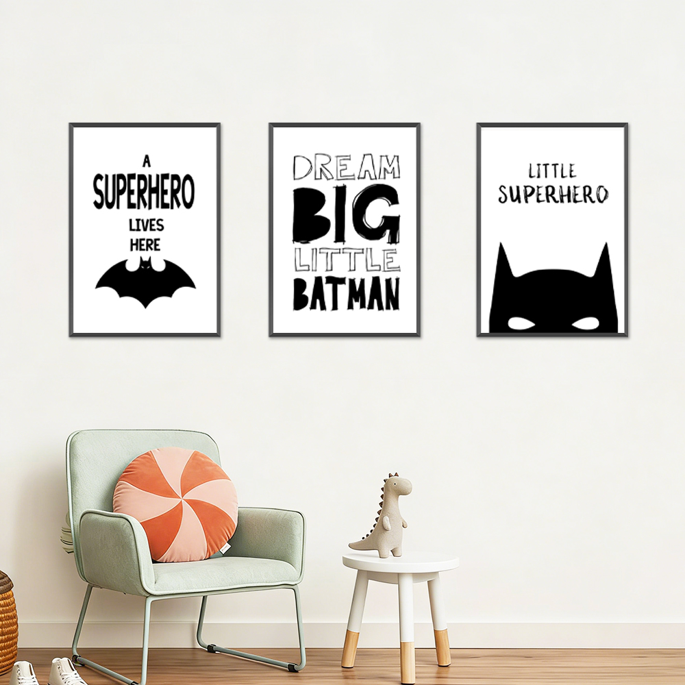 Pôster Minimalista de Super-He - Kids Toys Quotes avaliação e preço